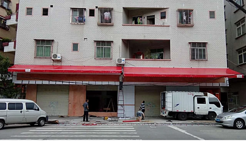 雨棚 厂家直销雨棚 推拉蓬厂家 排挡遮阳棚 雨棚厂家