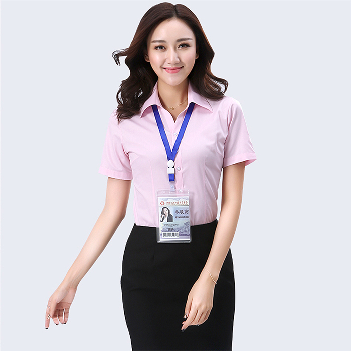 供應(yīng)龍崗員工襯衣 女式職業(yè)裝襯衣 員工襯衣訂做