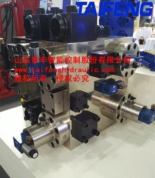 山東泰豐制造大型剪板機(jī)液壓系統(tǒng)閥塊
