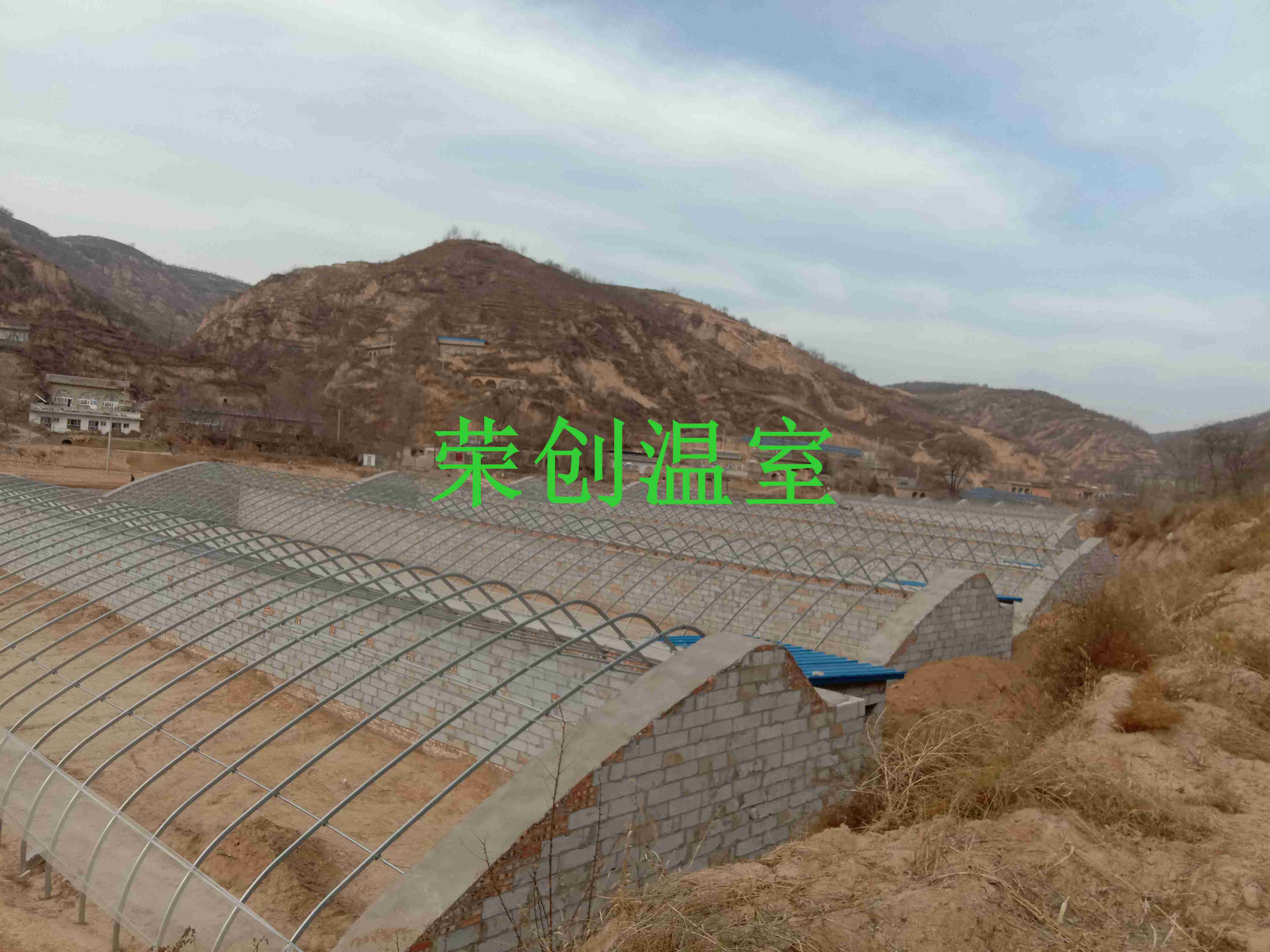 日光溫室建造圖片