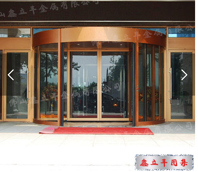 不銹鋼旋轉(zhuǎn)門圖片/不銹鋼旋轉(zhuǎn)門樣板圖 (4)