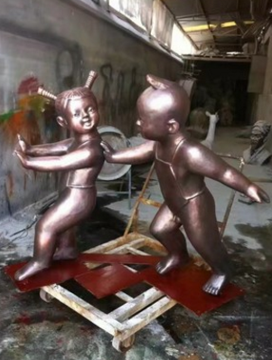 鍛銅雕塑圖片/鍛銅雕塑樣板圖 (1)