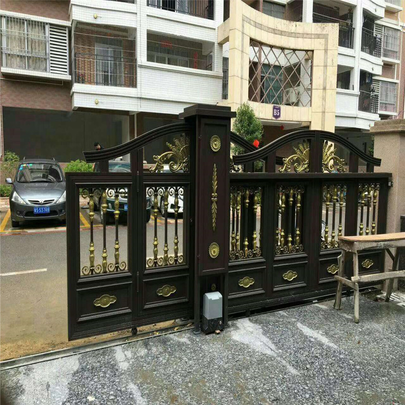 鋁藝門 豪華別墅大門圖片/鋁藝門 豪華別墅大門樣板圖 (2)