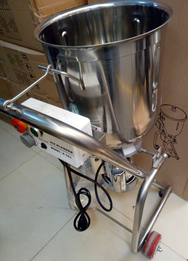 30L不銹鋼大型沙冰機圖片/30L不銹鋼大型沙冰機樣板圖 (4)