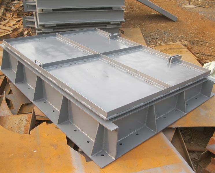 鋼制拍門圖片/鋼制拍門樣板圖 (2)