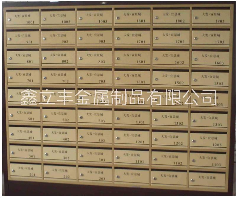 不銹鋼鈦金信報箱定制圖片
