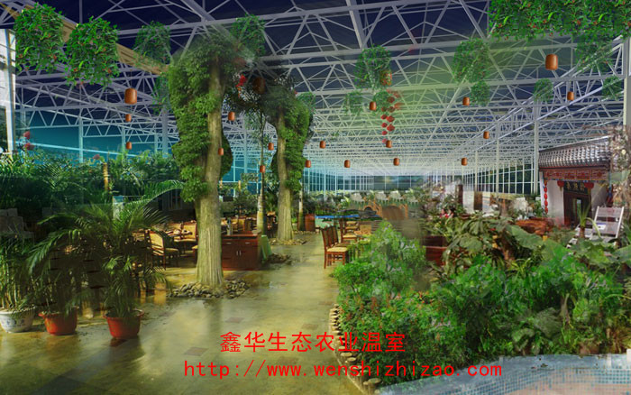 大棚式生態(tài)餐廳圖片/大棚式生態(tài)餐廳樣板圖 (2)
