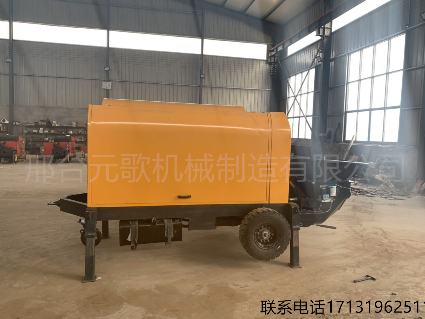 混凝土輸送泵圖片/混凝土輸送泵樣板圖 (2)