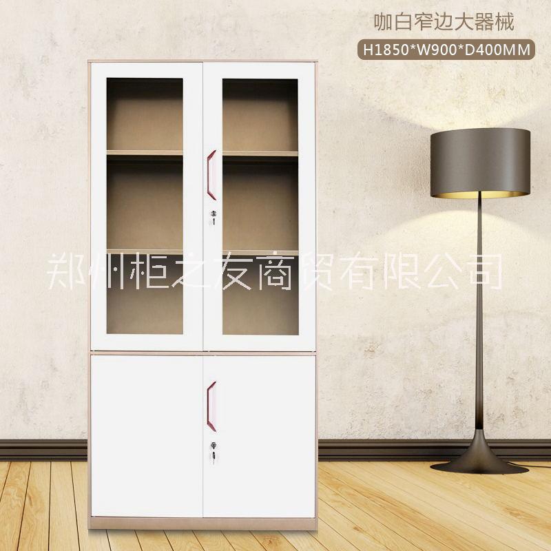 鄭州柜之友咖白窄邊文件柜圖片/鄭州柜之友咖白窄邊文件柜樣板圖 (3)