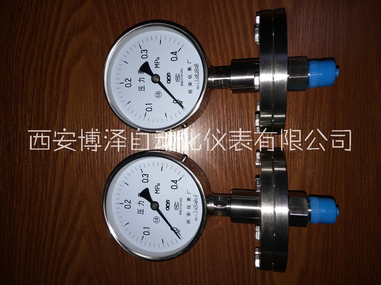 YTPF-150不銹鋼隔膜壓力表