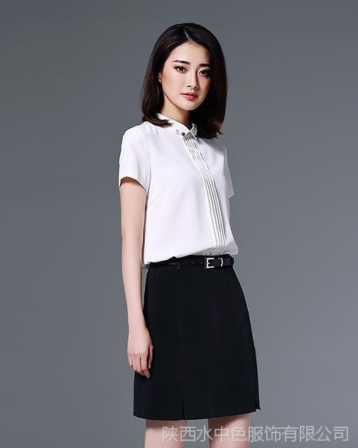 西安女裝 女款襯衫 短袖 工裝批圖片/西安女裝 女款襯衫 短袖 工裝批樣板圖 (3)