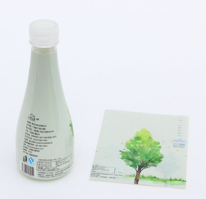 廣州飲料食用瓶PVC標(biāo)簽熱收縮膜圖片