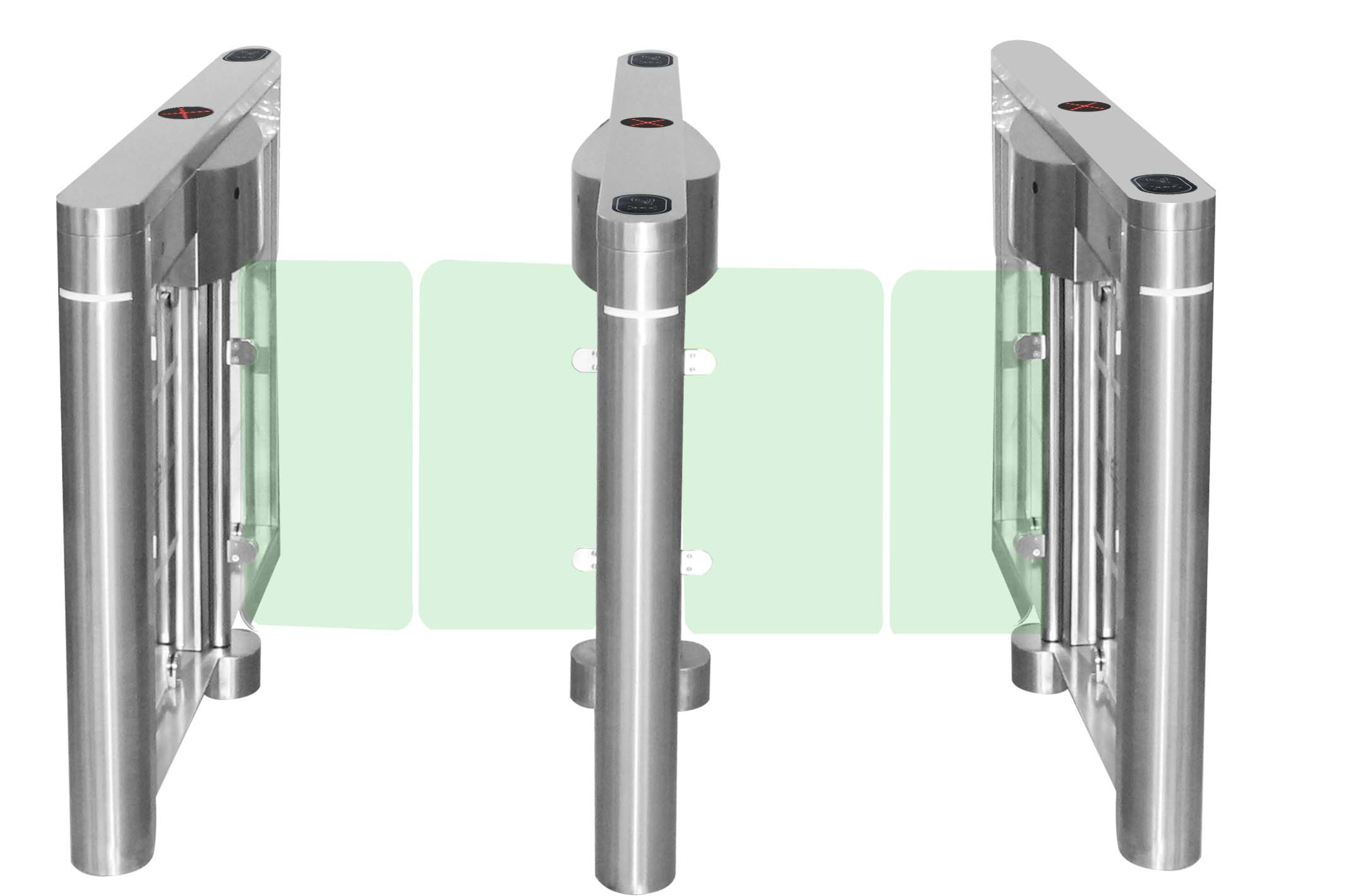 道閘-人行通道閘-無(wú)刷防撞擺閘圖片