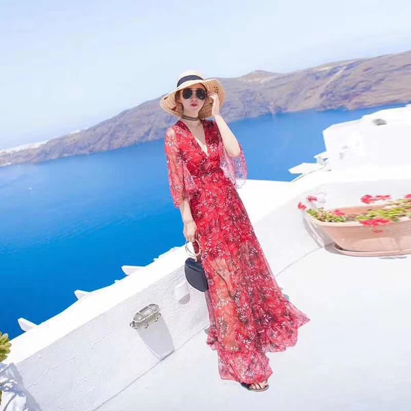 北京便宜服裝批發(fā)，夏季連衣裙波西米亞連衣裙批發(fā)