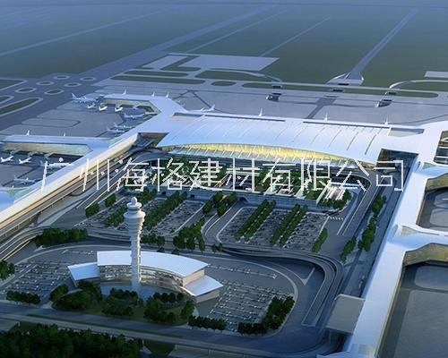 白云機場使用廣州海格建材有限公司-沖孔鋁單板