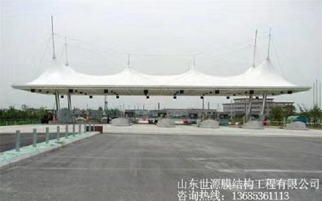 濰坊膜結(jié)構(gòu)高速出入口圖片