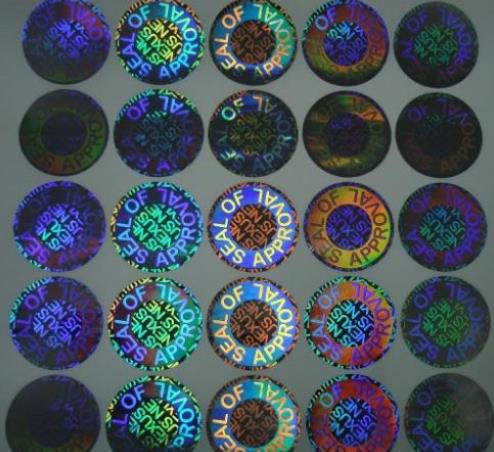 鐳射防偽標(biāo)簽圖片/鐳射防偽標(biāo)簽樣板圖 (2)