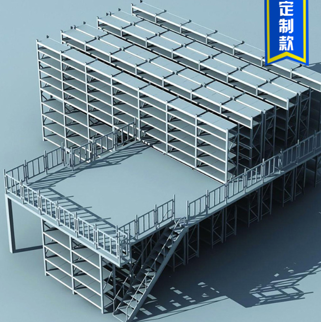 多层仓储阁楼平台/厂家直销报价价格/惠州洋成物流系统设备有限公司图片