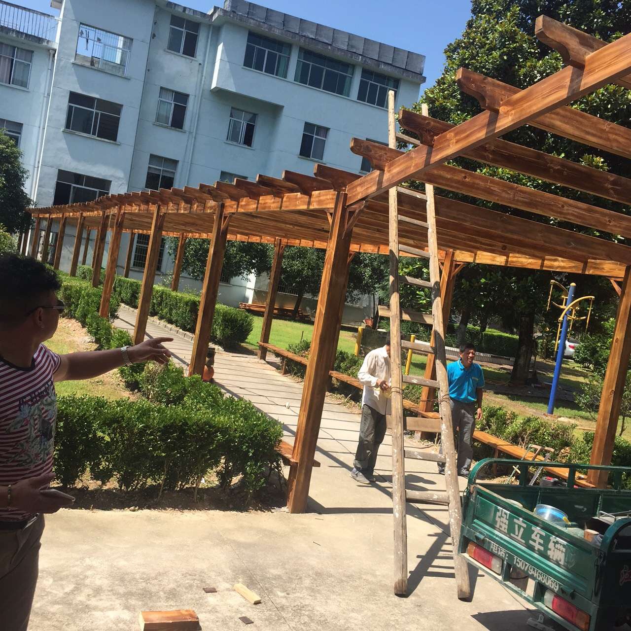 木葡萄架圖片/木葡萄架樣板圖 (4)