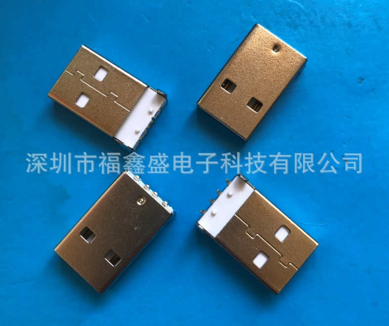 沉板式 USB连接器图片