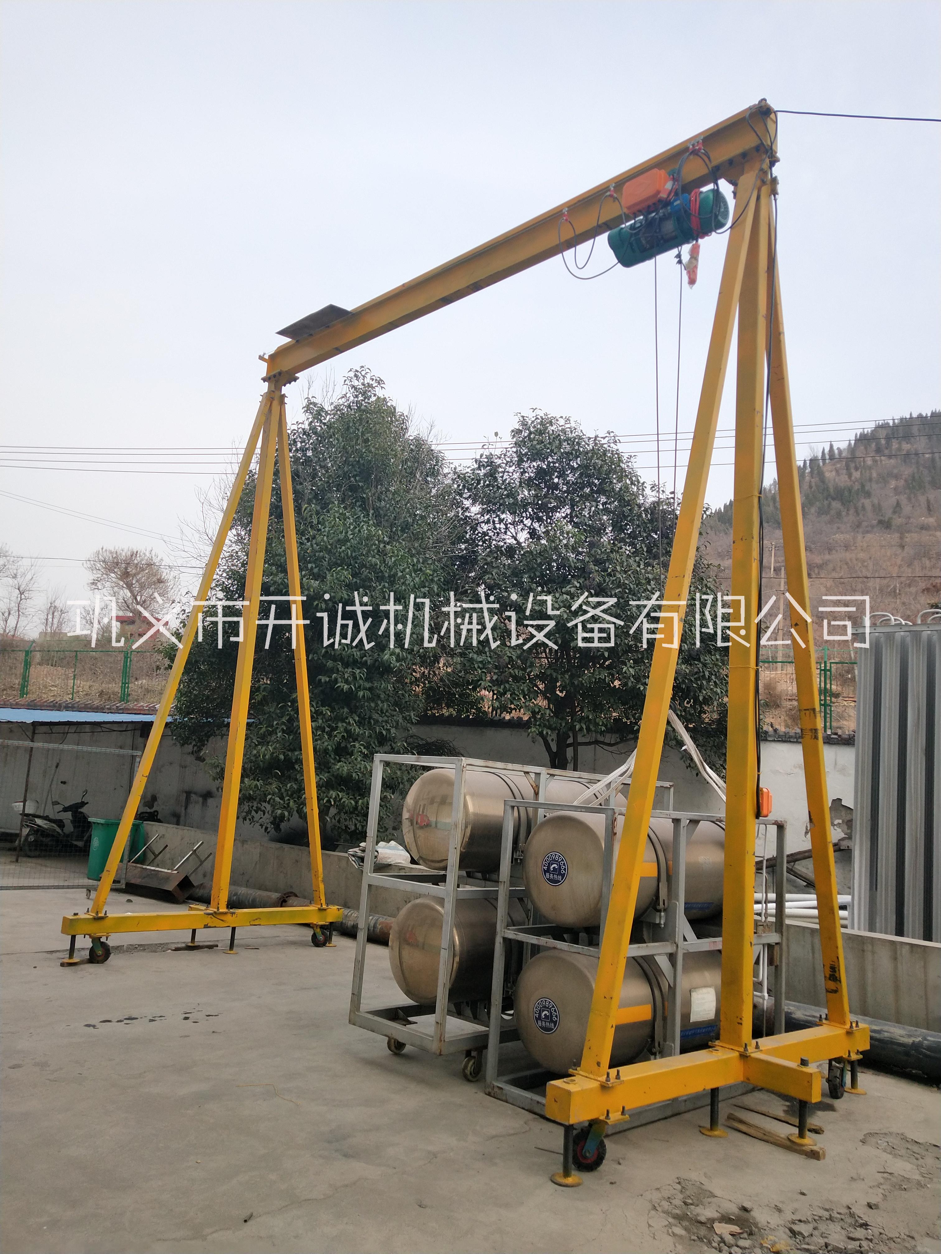 開(kāi)誠(chéng)廠家供應(yīng)門(mén)式起重機(jī) 移動(dòng)龍門(mén)吊 移動(dòng)龍門(mén)架