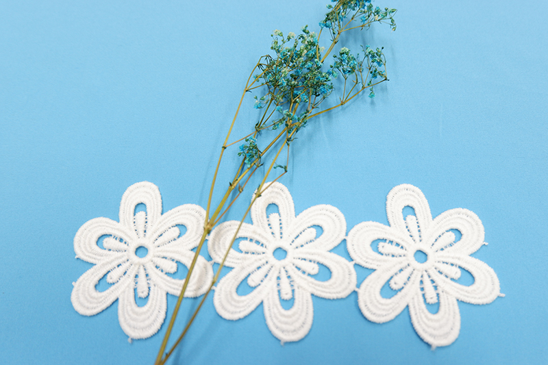 水溶刺繡牛奶絲繡花花邊立體繡圖片/水溶刺繡牛奶絲繡花花邊立體繡樣板圖 (3)