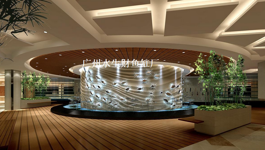 廣州定制魚缸，定做魚缸圖片