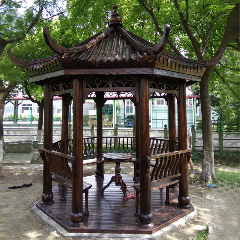 現(xiàn)代六角涼亭 八角涼亭圖片