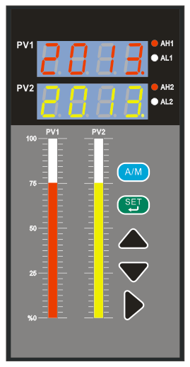 PID自整定光柱顯示控制儀圖片/PID自整定光柱顯示控制儀樣板圖 (3)