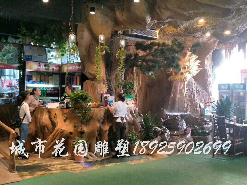 树脂假山大型树脂假山 酒店喷泉 定做#厂家直销@优质供应商