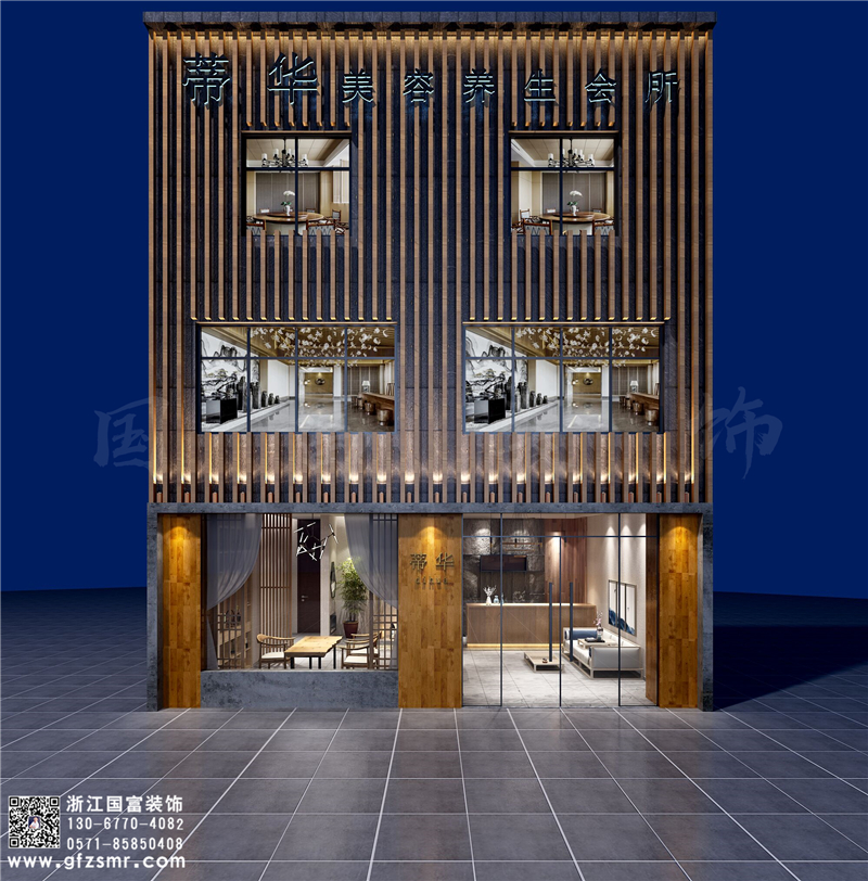 美容院裝修圖片/美容院裝修樣板圖 (3)