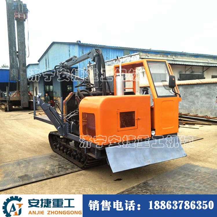 旋轉式園林抓草機 履帶式抓取機