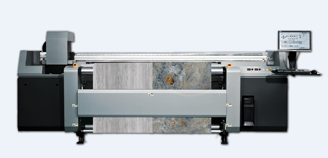 家具行業(yè)面板裝飾紙圖案直印設(shè)備圖片