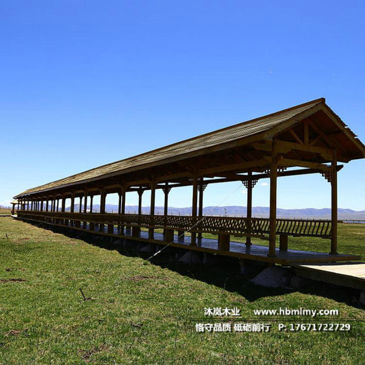 仿古長廊價格  古建長廊賣價圖片