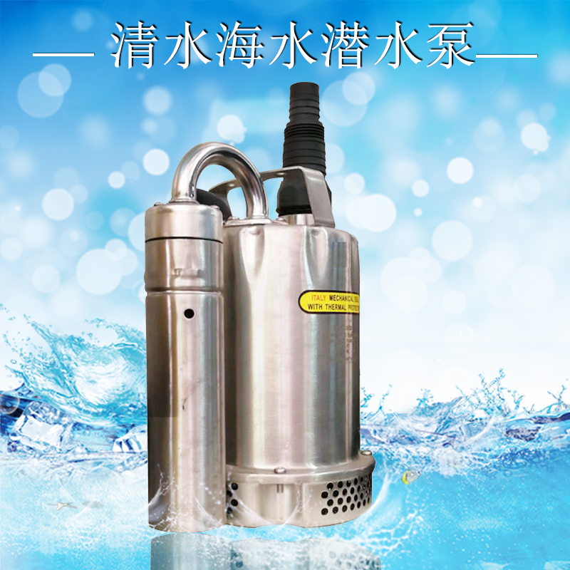 自動不銹鋼潛水泵FSSF-250家用雨水排水泵