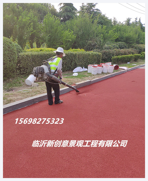 彩色防滑路面施工圖片/彩色防滑路面施工樣板圖 (2)