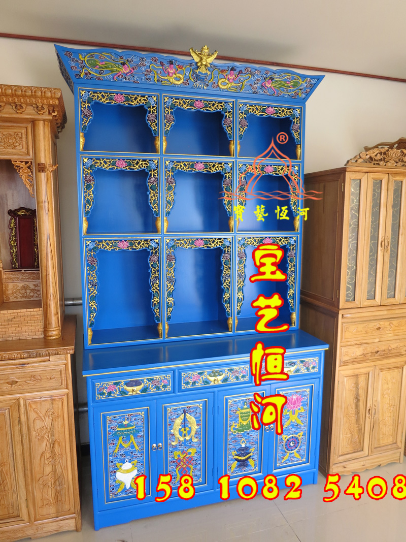 三層佛臺佛柜圖片/三層佛臺佛柜樣板圖 (3)