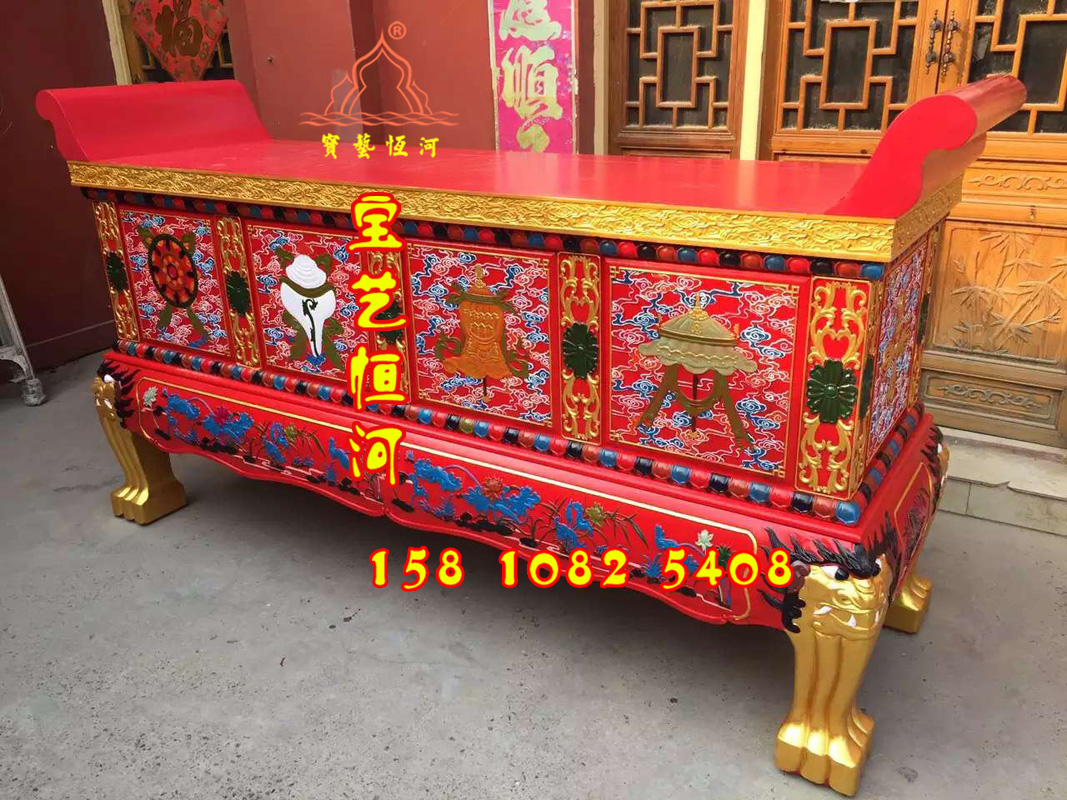 藏式佛龕神臺圖片/藏式佛龕神臺樣板圖 (3)
