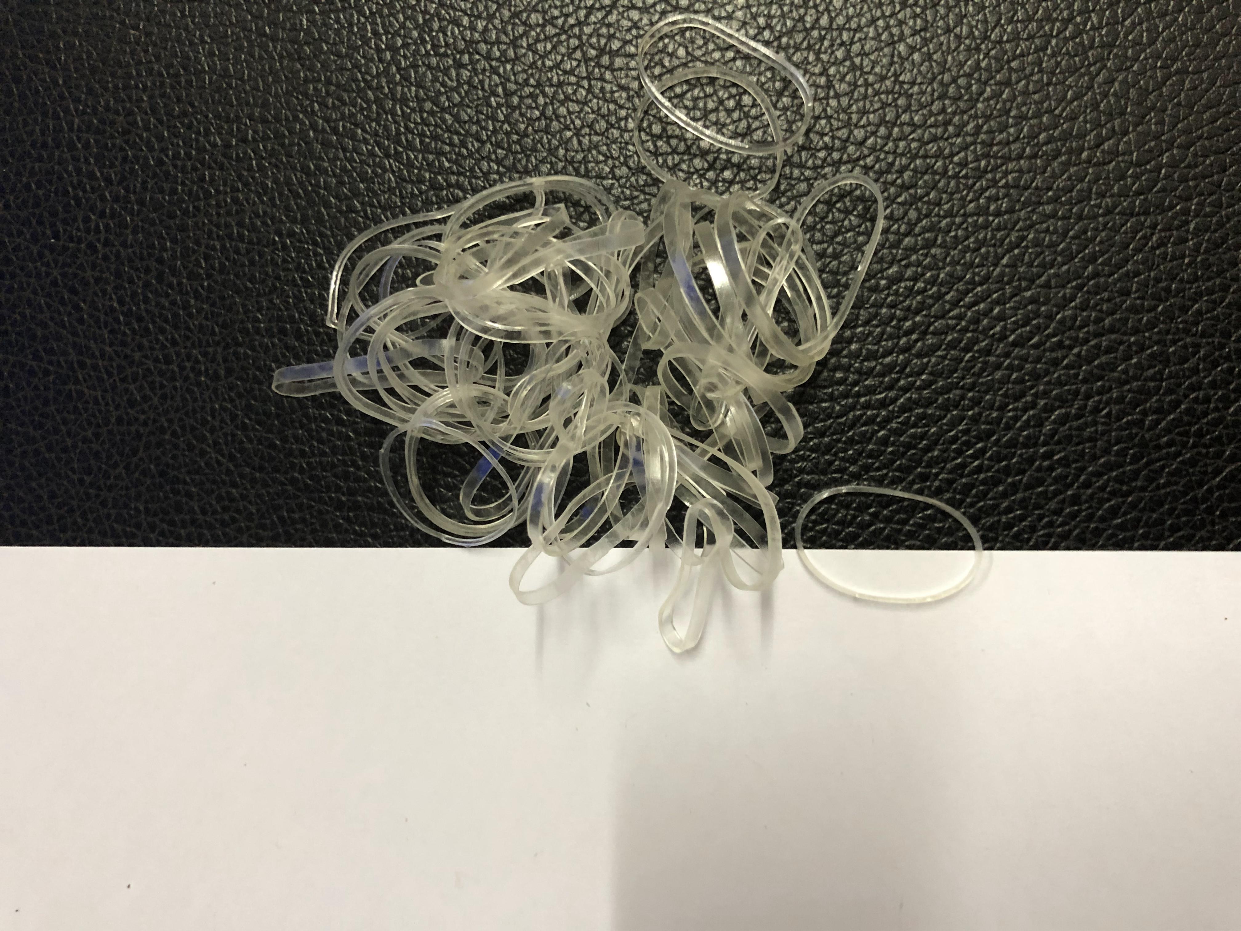 透明橡皮筋  抗老化圖片