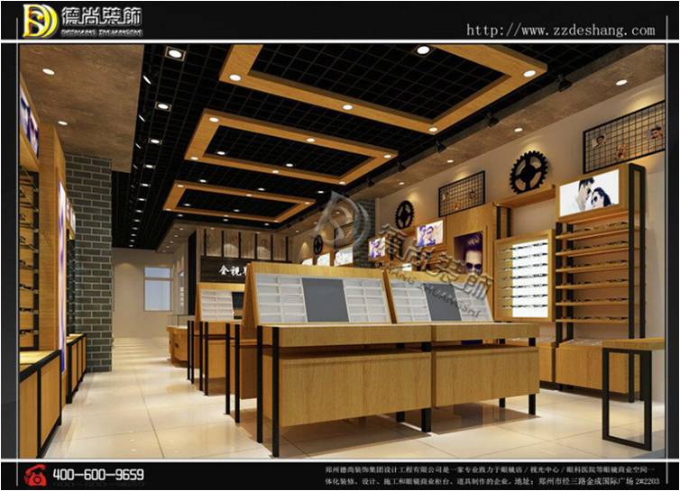 眼鏡店裝修圖片/眼鏡店裝修樣板圖 (3)