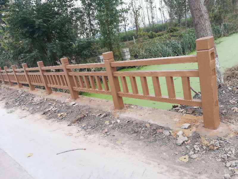 水泥仿樹(shù)皮欄桿圖片/水泥仿樹(shù)皮欄桿樣板圖 (3)