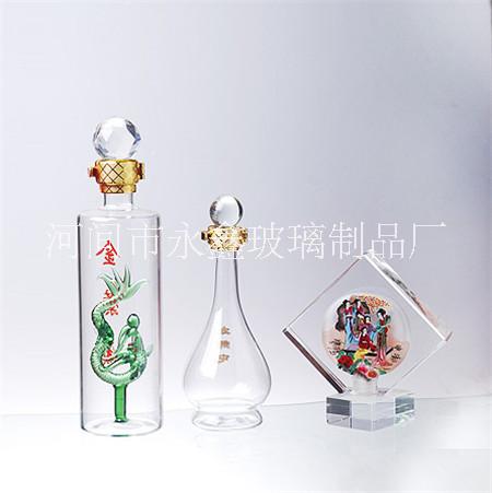 工藝玻璃酒瓶圖片/工藝玻璃酒瓶樣板圖 (3)
