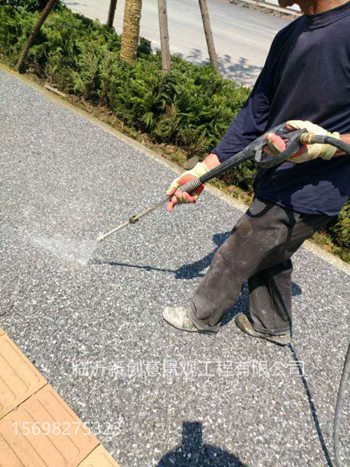 露骨料透水混凝土圖片/露骨料透水混凝土樣板圖 (2)