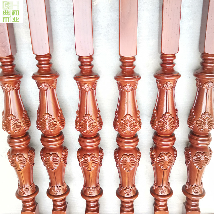 徐州典和實(shí)木樓梯立柱圖片