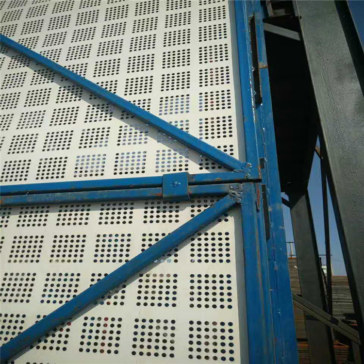 建筑爬架網(wǎng)片建筑工地安全鋼板防護(hù)圖片/建筑爬架網(wǎng)片建筑工地安全鋼板防護(hù)樣板圖 (3)