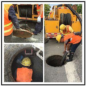 建业区市政雨污水管道清淤  建业区下水道管道疏通公司图片