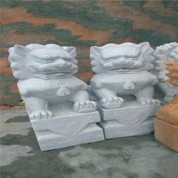 石雕石獅子圖片/石雕石獅子樣板圖 (1)