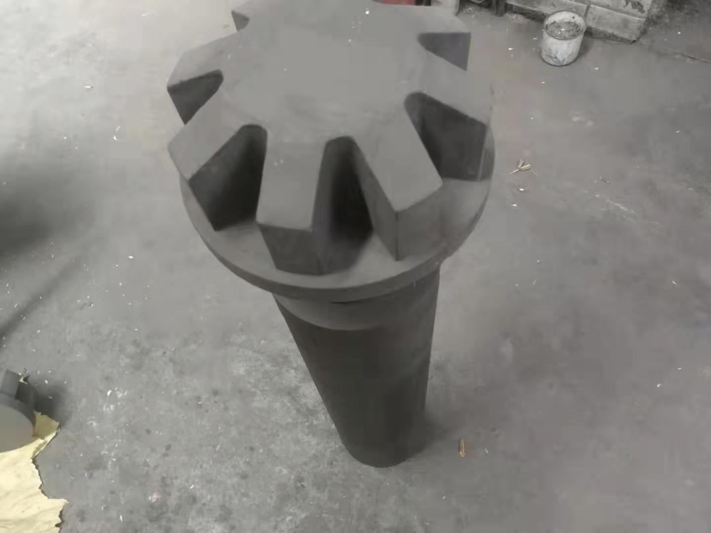 石墨轉(zhuǎn)子石墨堵頭石墨坩堝除氣箱過圖片/石墨轉(zhuǎn)子石墨堵頭石墨坩堝除氣箱過樣板圖 (2)