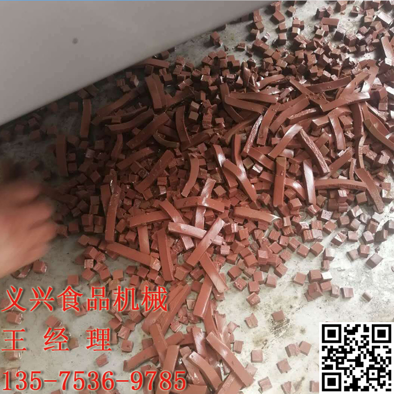 麻凍肉自動切丁機圖片/麻凍肉自動切丁機樣板圖 (3)
