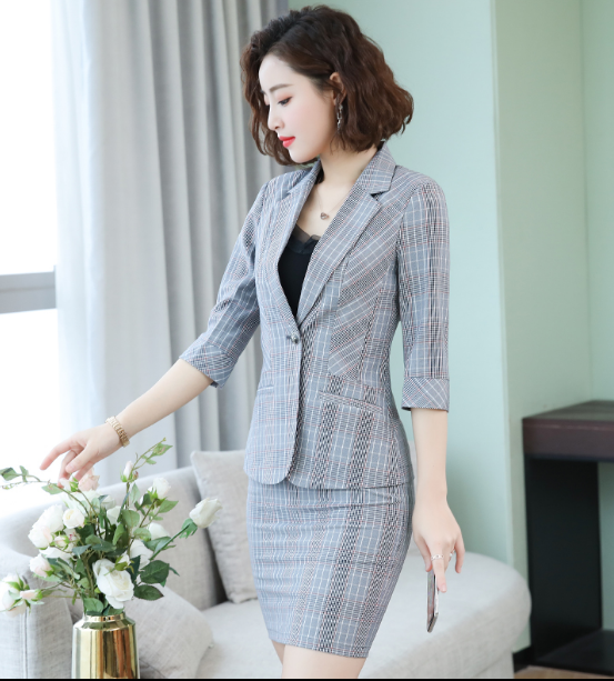 職業(yè)套裝圖片/職業(yè)套裝樣板圖 (3)